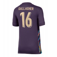 Anglicko Conor Gallagher #16 Vonkajší Ženy futbalový dres ME 2024 Krátky Rukáv
